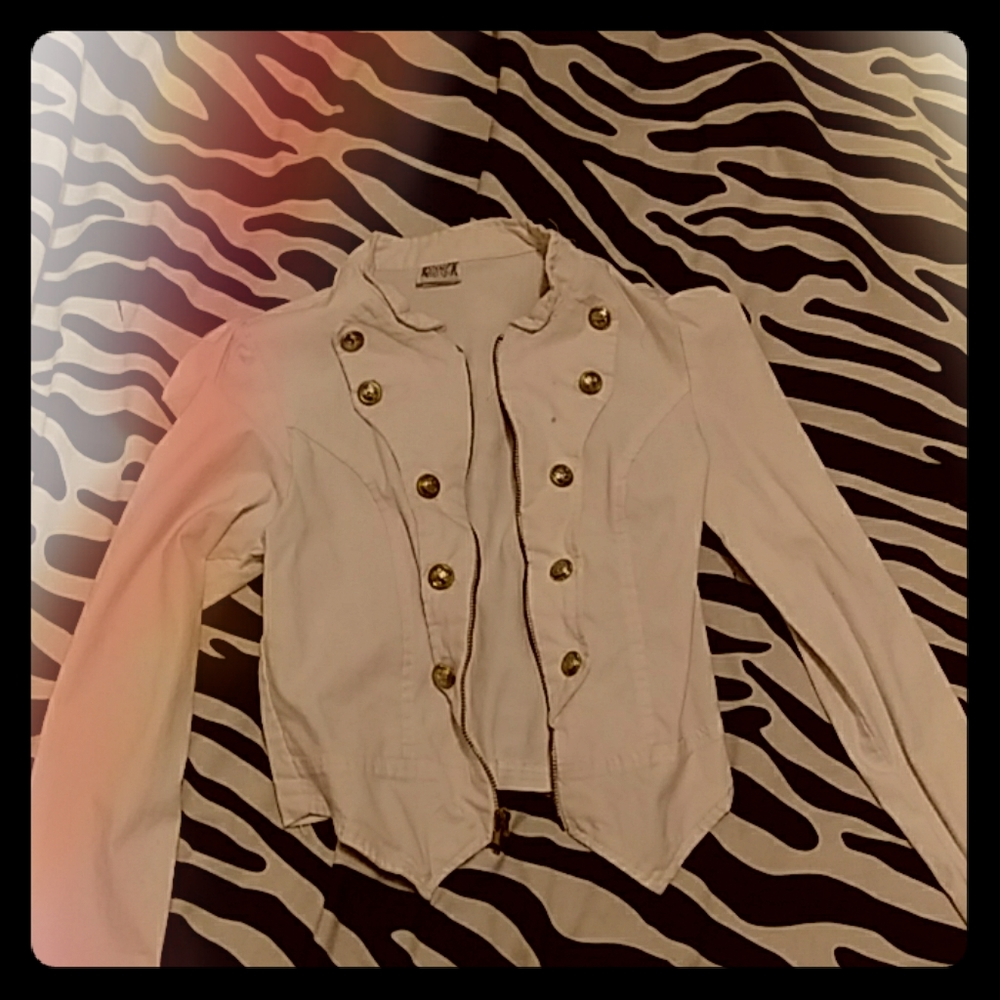 Vamp White Jean Jacket